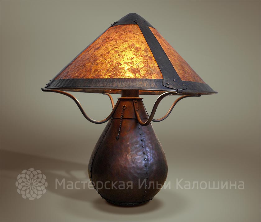художественная лампа Американская Илья Калошин